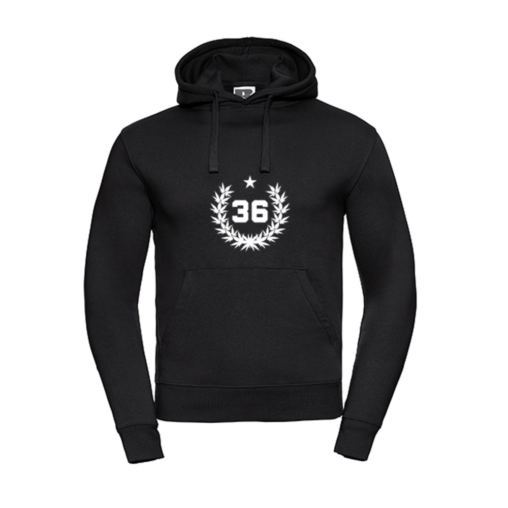 CBD 36 Authentic Hoody Black